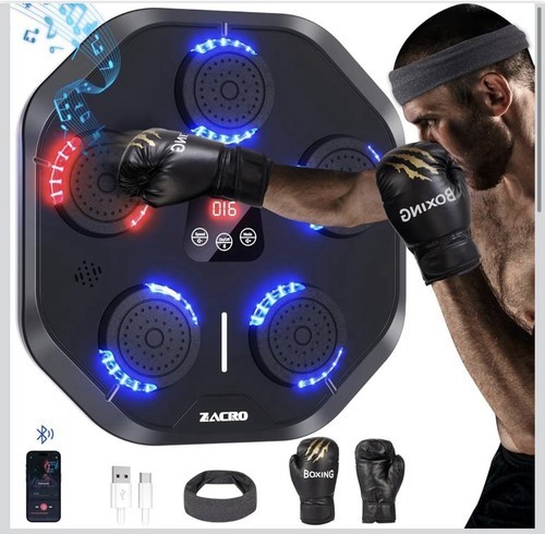 Zacro music boxing machine - machine, led